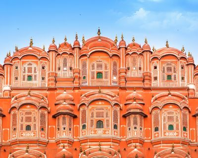 Hawa Mahal near Sawai Man Mahal, Jaipur