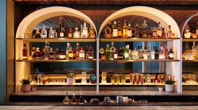   Bar Table at TH@51 - Luxury Restaurant at St. James Court, London  