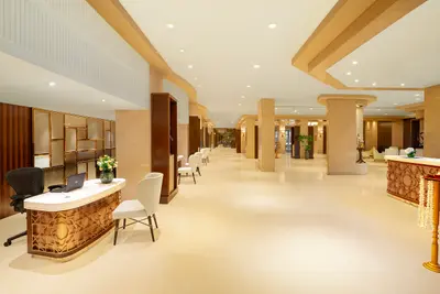 Luxury Lobby Area at Taj MG Road, Bengaluru