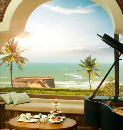 Have Direct Access To Sinqueim Beach - Taj Fort Aguada Resort & Spa, Goa