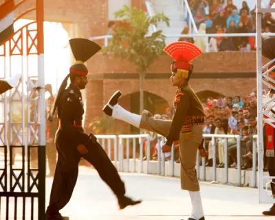  Attari Border near Taj Swarna, Amritsar