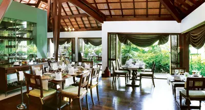 Luxury Dining Area at Taj Green Cove, kovalam