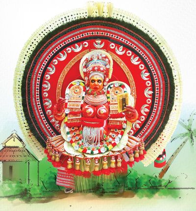 Theyyam Dance Experience at Taj Bekal, Kerala