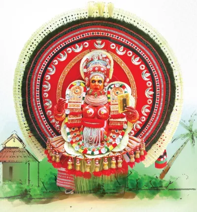 Theyyam Dance Experience at Taj Bekal, Kerala