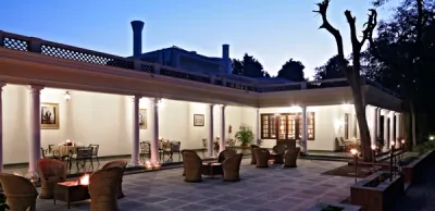 Sawai Madhopur Lodge Outside Area – Luxury Hotel In Ranthambore National Park