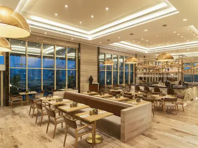 Upscale dining at Capital Kitchen, Taj Mahal