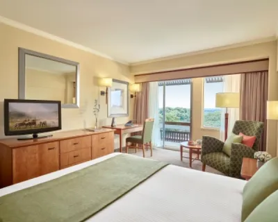 City-View Queen Bed in an Executive Room at Taj Pamodzi, Lusaka