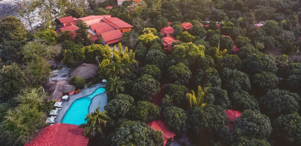 Overhead View Of Taj Corbett Resort & Spa, Uttarakhand