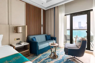 Opulent interiors at Taj Exotica, Dubai