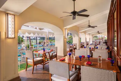 Dining at Taj Exotica Resort & Spa, Goa