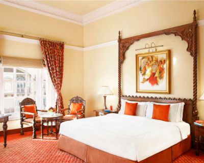 Deluxe Room With King Bed And Pool View at Taj Hari Mahal, Jodhpur 