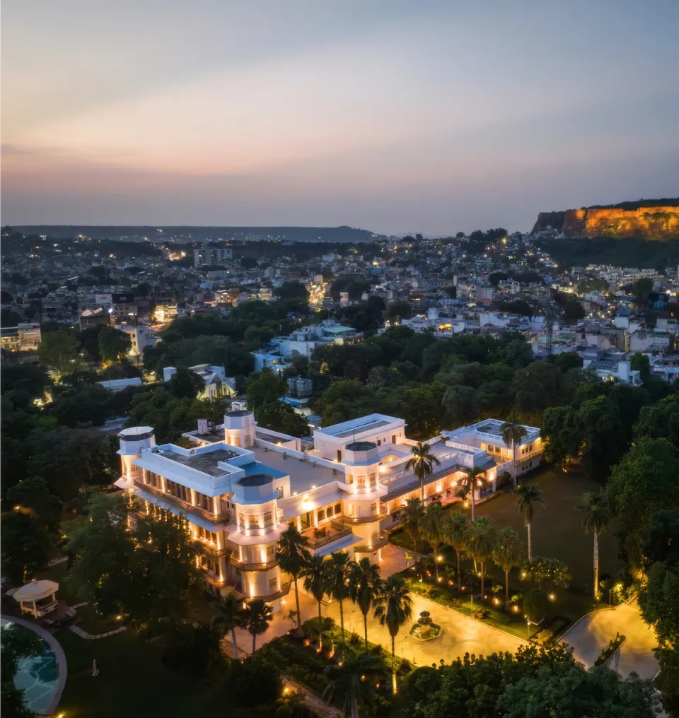 Gwalior Fort Views - Taj Usha Kiran Palace