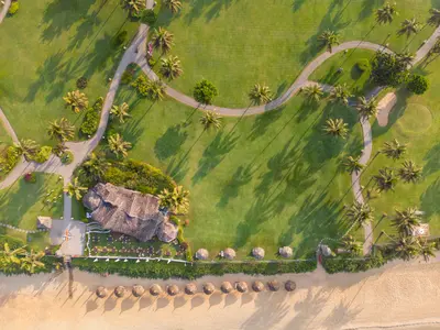 Bird's Eye View of Taj Exotica Resort & Spa in Goa