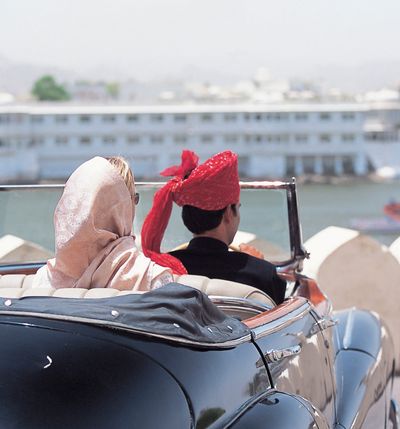 Royal Arrival - Taj Lake Palace, Udaipur