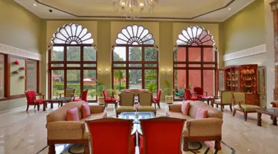 Sitting Area at Lobby Lounge - Taj Ganges, Varanasi  