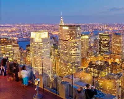 Top Of The Rock near The Pierre, New York