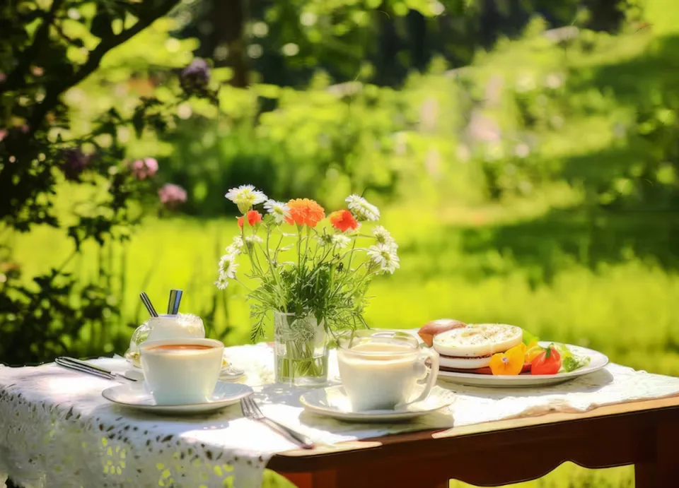 Breakfast By The Lawn - Experiences at Parvathy Bungalow, Munnar