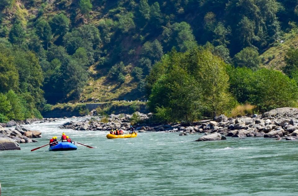 Tattapani Rafting Point - Manali Attractions, amã Stays & Trails