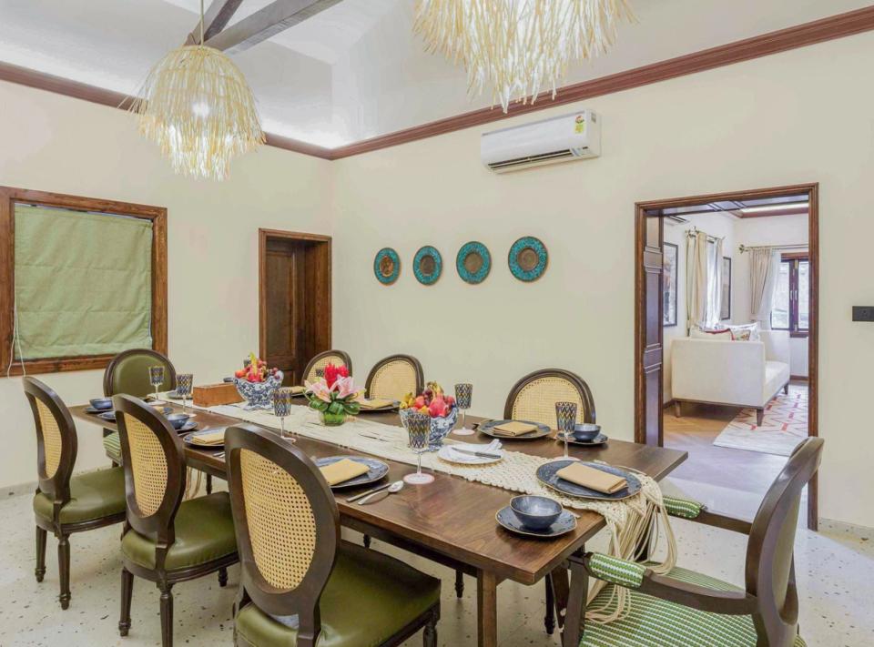 Dining Space at Aguada Sea Villa, Goa - amã Stays & Trails