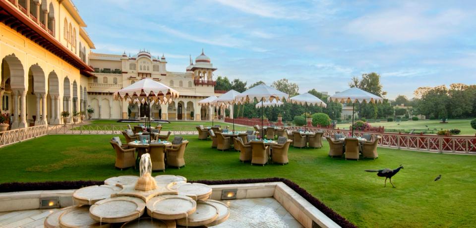 Carvings at Rambagh Palace, Jaipur - Banner Image