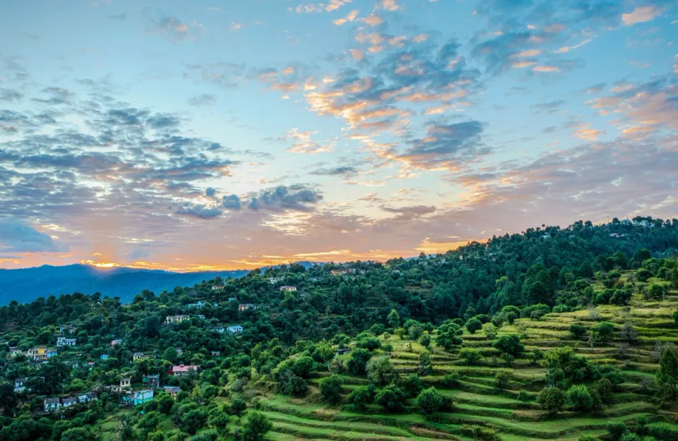 Elegant Outdoor Spaces at Serendipity, Ranikhet  -  amã Stays & Trails