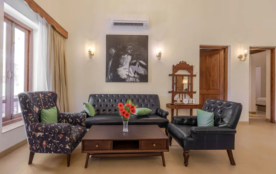 Luxury Living Space at Palmeira de Socorro, Goa - amã Stays & Trails