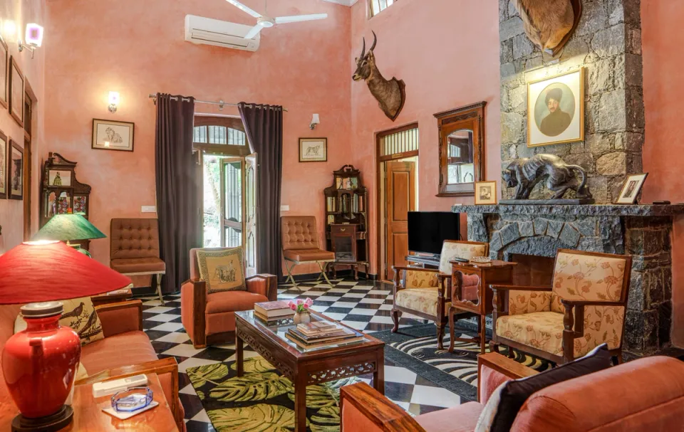 Living Area at Abhay Manor - Luxury Villa in Udaipur