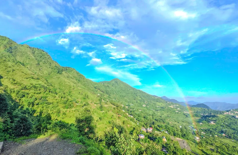 Outdoor Spaces at Godhuli Bhimal, Naukuchiatal - amã Stays & Trails