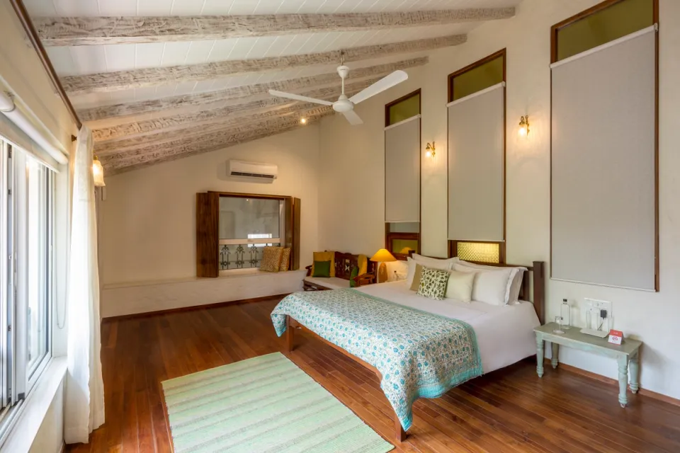 Luxury Bedroom at Chikoo Villa - Private Homestay in Goa