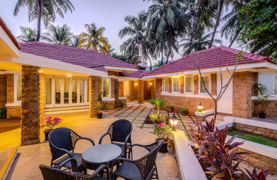 Dining Area at Beach House - Villa in Madh Island