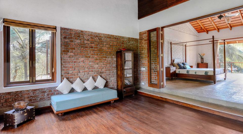 Stunning Bedroom at The Mango House - Accommodation in Alibaug