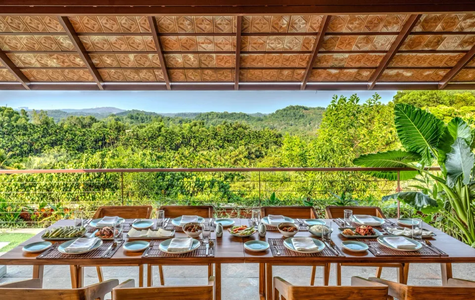 Luxury Outdoor Dining Space - Vivid Foliage, Kasargod 