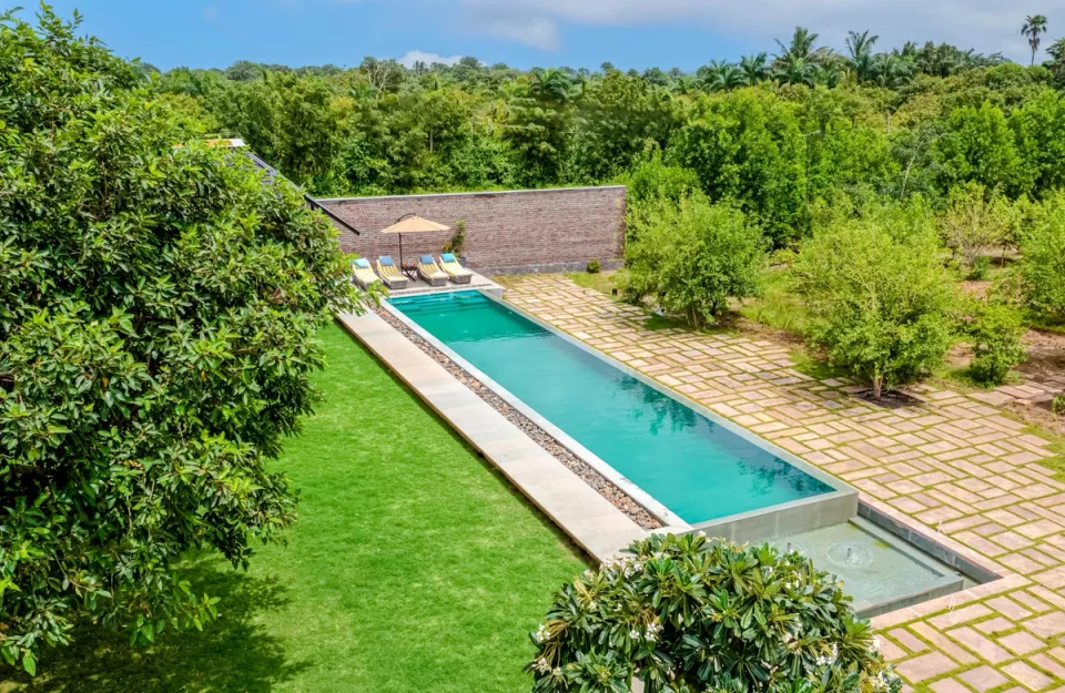 Swimming Pool at The Deck - Bungalow in Junagadh