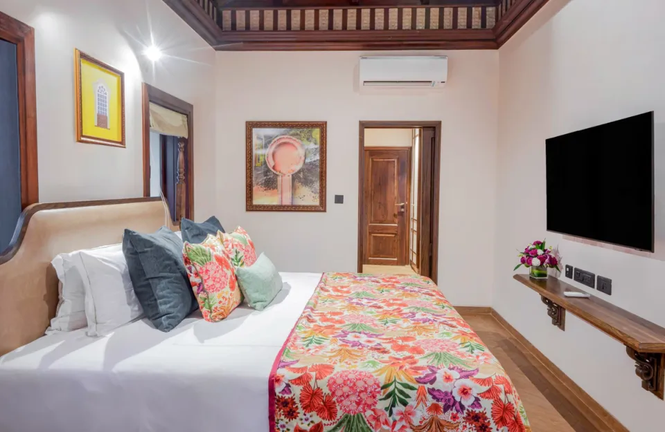 Stunning Bedroom At Aguada Serenity Villa - Goa Luxury Villa