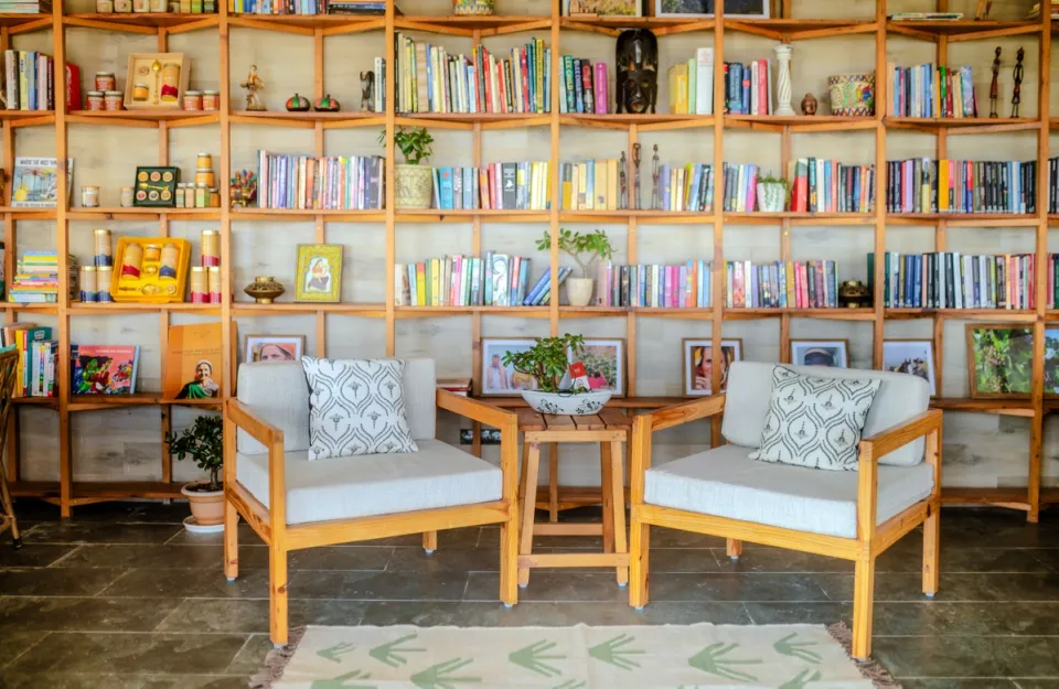 Elegant Reading Area at Godhuli Timur, Naukuchiatal 