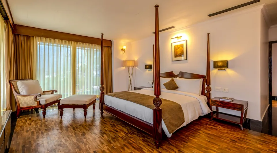 Luxe Bedroom at Puttabong Cottage - Accommodation in Darjeeling