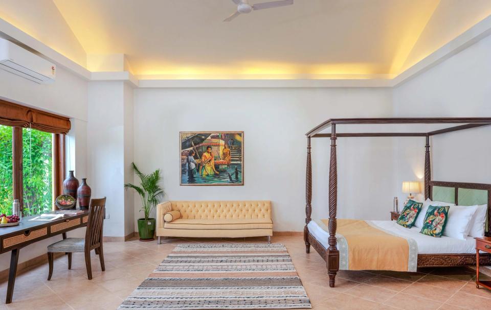 Spacious Bedroom at Nine Plams, Alibaug - amã Stays & Trails 