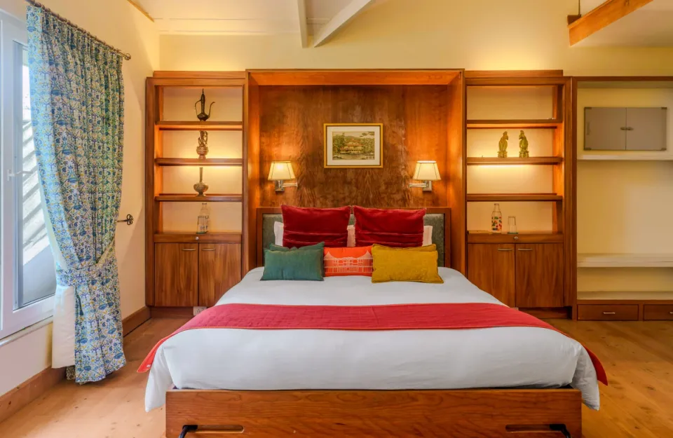 Stylish Bedroom at Raman Villa -  Shimla Luxury Homestay