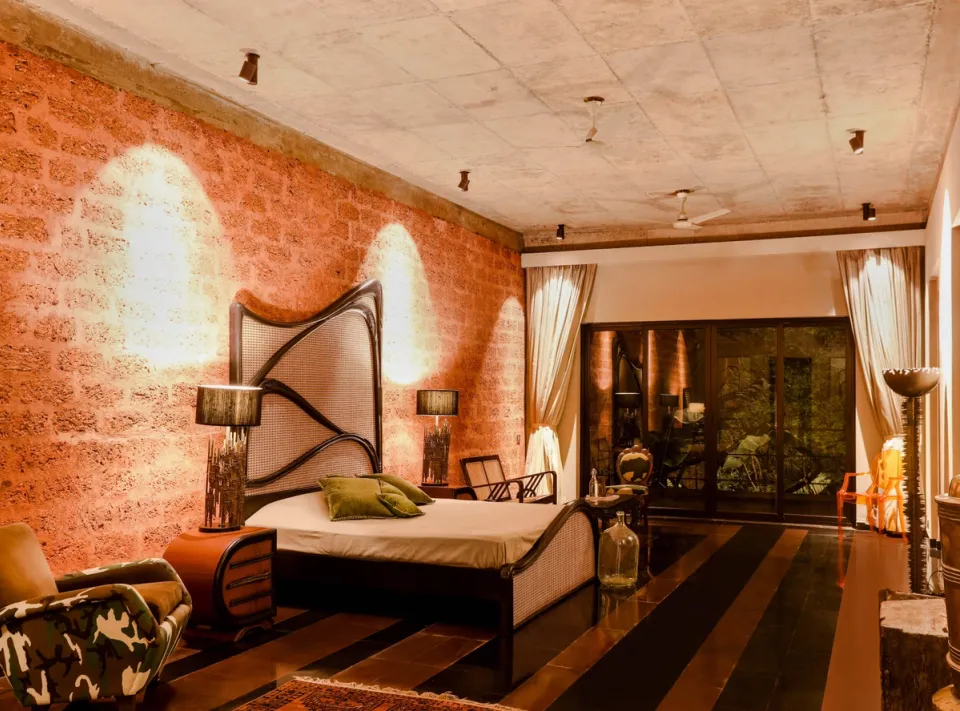 Luxury Bedroom at Moira By The Church, Goa - amã Stays & Trails