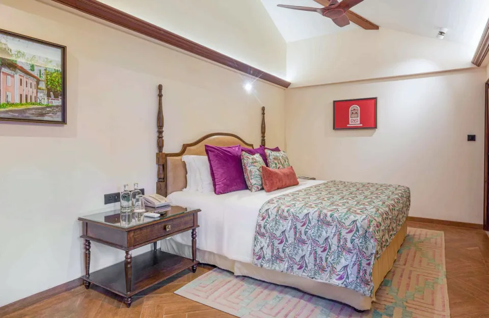 Luxury Bedroom at Aguada Shell Villa - Goa Luxury Villa