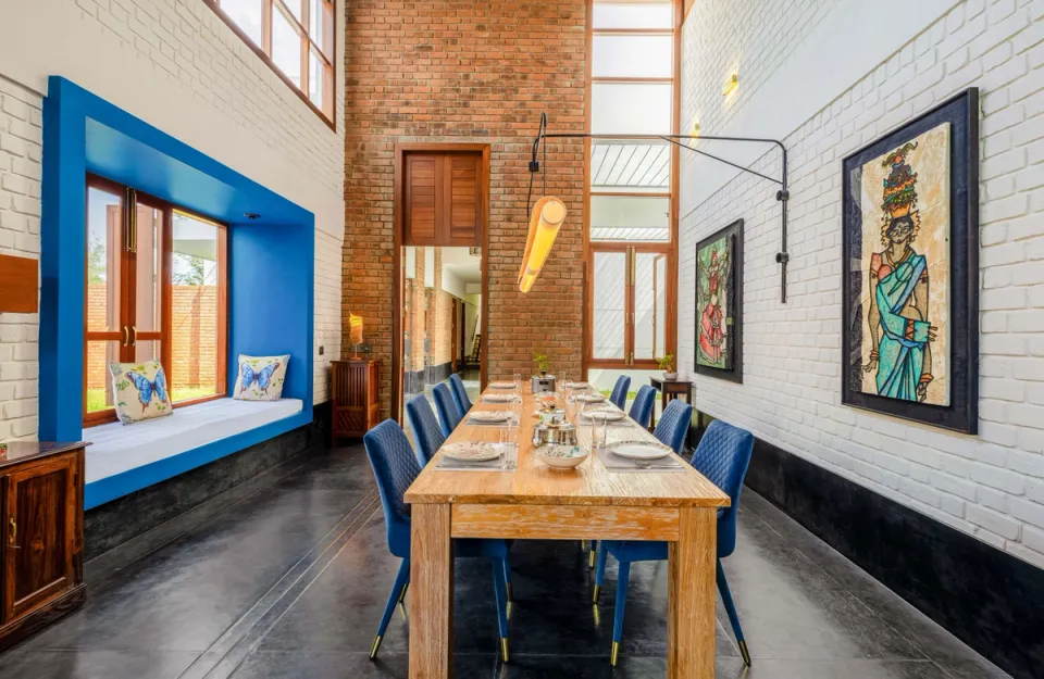 Dining Area at Forest Home - Hosur Homestay