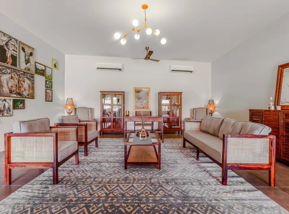 Living Space at The Deck, Junagadh - amã Stays & Trails