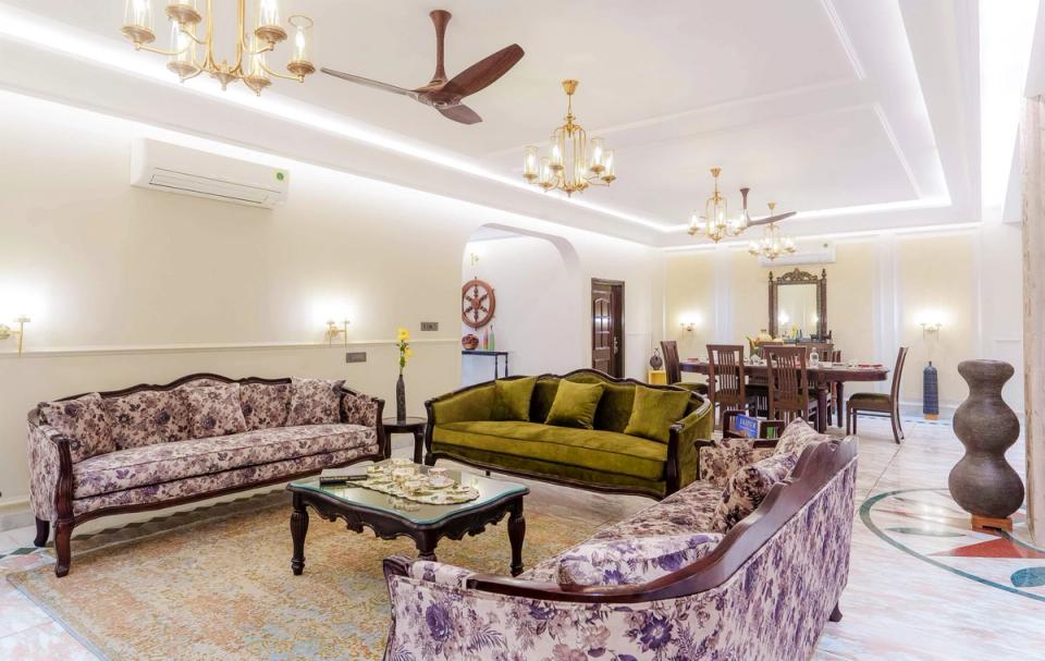 Luxury Living Space at Rang Mahal, Jaipur - amã Stays & Trails