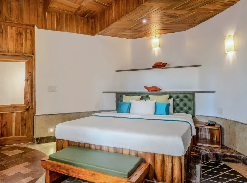 Luxury Bedroom at Eden Farms Aqua Marine, Goa - amã Stays & Trails