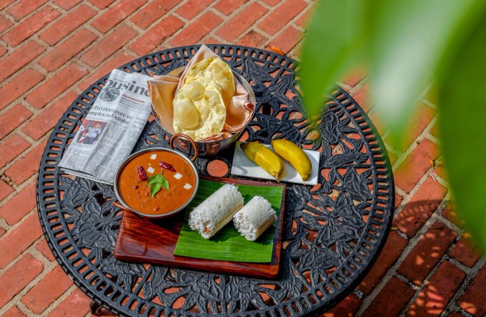 Enjoy Delicious Cuisine While Dining Outdoors at Lily Pad in Kumarakom