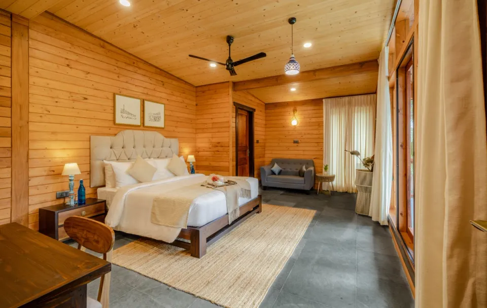 Luxe Bedroom At Hibiscus, Wayanad - amã Stays & Trails