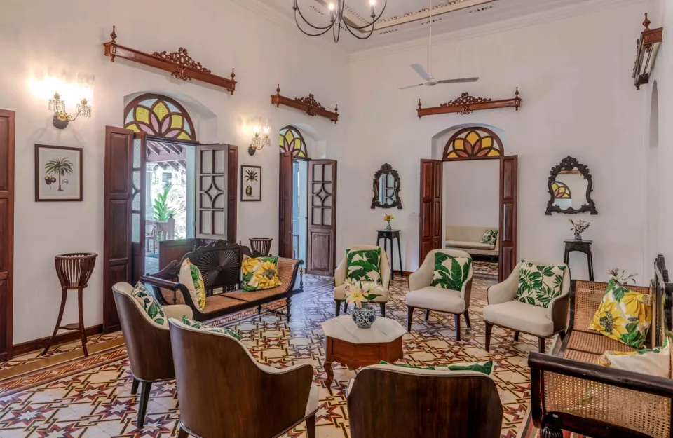 Amazing Living Area At Palmeira De Saligao, Goa 