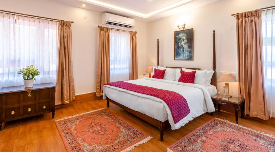 Spacious Bedroom at Skanda - amã Stays & Trails 