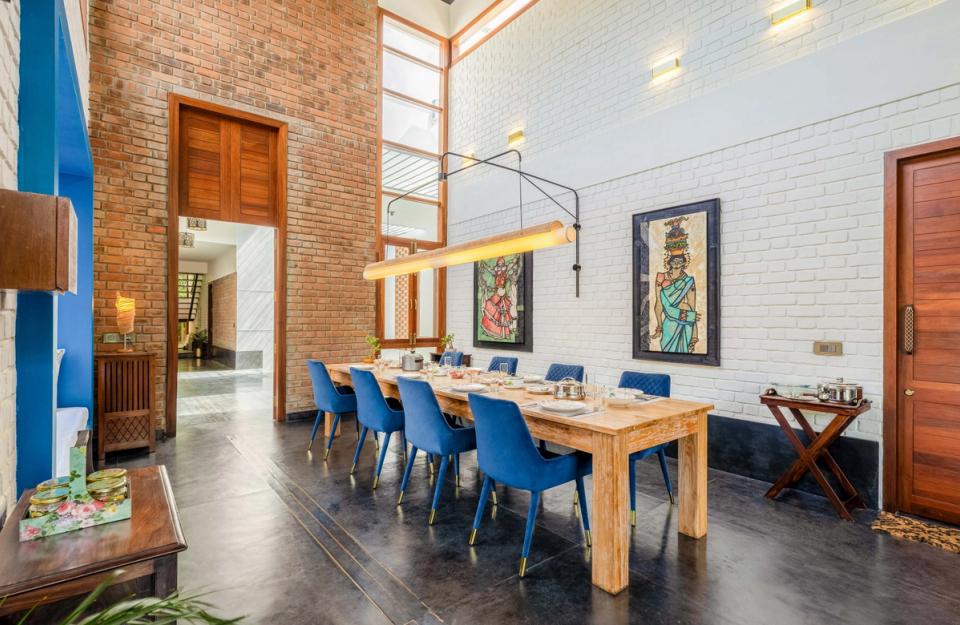 Dining Area at Forest Home - Villa in Hosur