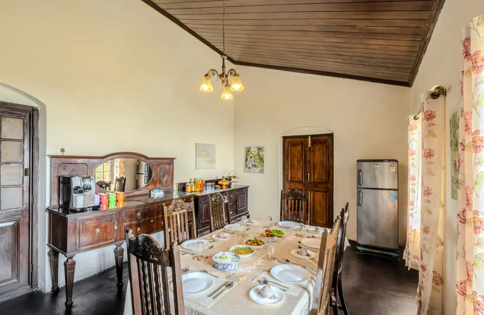 Dining Area at Wayside Villa - Homestay in Kurseong